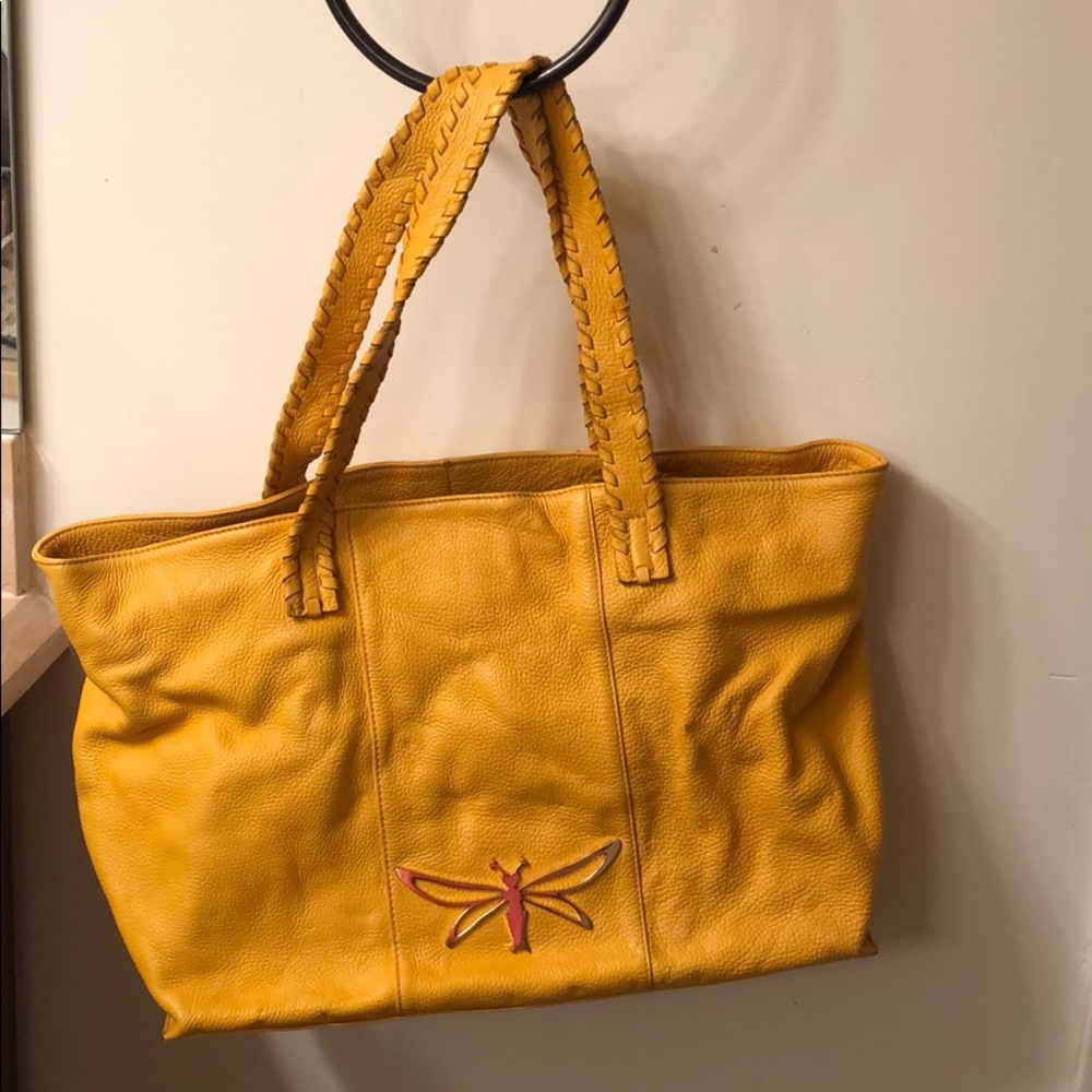 Amanda Yellow Tabelina tote